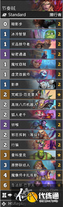 炉石传说暴风城下的集结卡组大全 炉石传说暴风城下的集结卡组大全