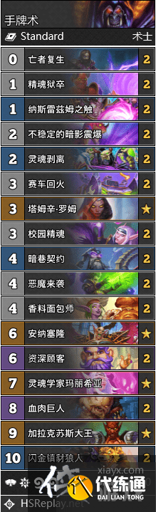 炉石传说暴风城下的集结卡组大全 炉石传说暴风城下的集结卡组大全