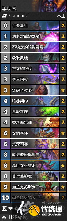 炉石传说暴风城下的集结卡组大全 炉石传说暴风城下的集结卡组大全