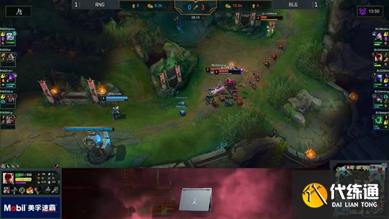LOL-LPL:Biubiu凯南关键大招秒杀韦鲁斯,BLG