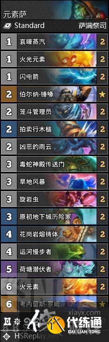 炉石传说暴风城下的集结卡组大全 炉石传说暴风城下的集结卡组大全