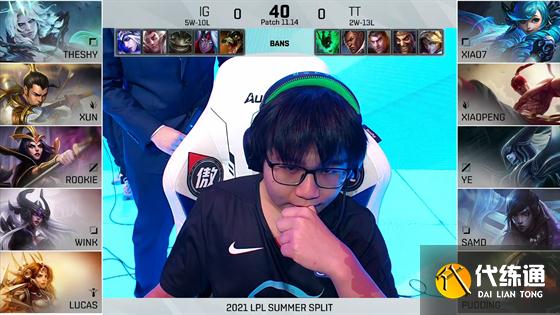 LOL-LPL:TheShy格温高地一剪二主宰比赛,iG
