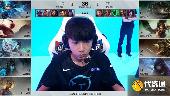 LOL-LPL:TheShy格温高地一剪二主宰比赛,iG