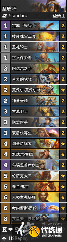 炉石传说暴风城下的集结卡组大全 炉石传说暴风城下的集结卡组大全