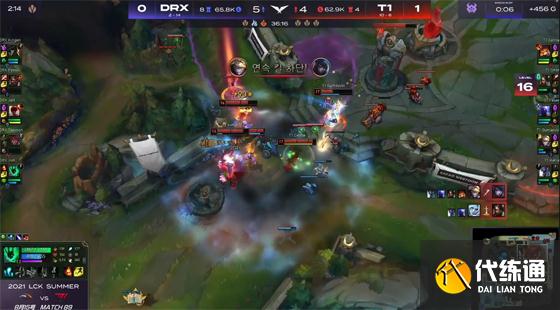 LOL-LCK：Faker瑞兹闪现禁锢逆转局面，T1有惊无险2-0翻盘战胜DRX