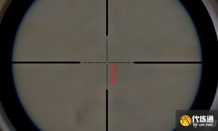 绝地求生13.1栓狙常用倍镜刻度图分享