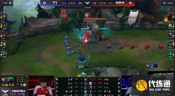LOL-LCK：Faker瑞兹闪现禁锢逆转局面，T1有惊无险2-0翻盘战胜DRX