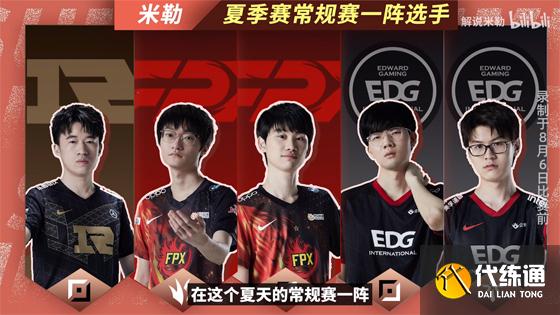 LOL:解说米勒评选LPL夏季常规赛最佳一阵:Xiaohu一枝独秀