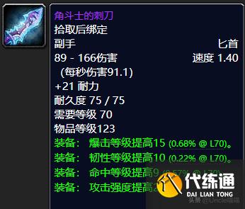 魔兽世界:TBC盗贼P2阶段BIS装备,款款直戳花岗岩