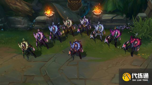 LOL测试服8月11日:阿木木技能大改,大量新皮肤公布