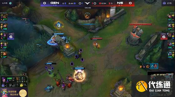 LOL-LCK:Bdd辛德拉绕后秒杀皎月,GEN