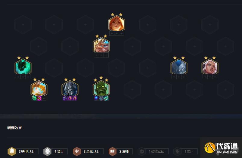 《云顶之弈》11.16版本铁骑法阵容怎么玩