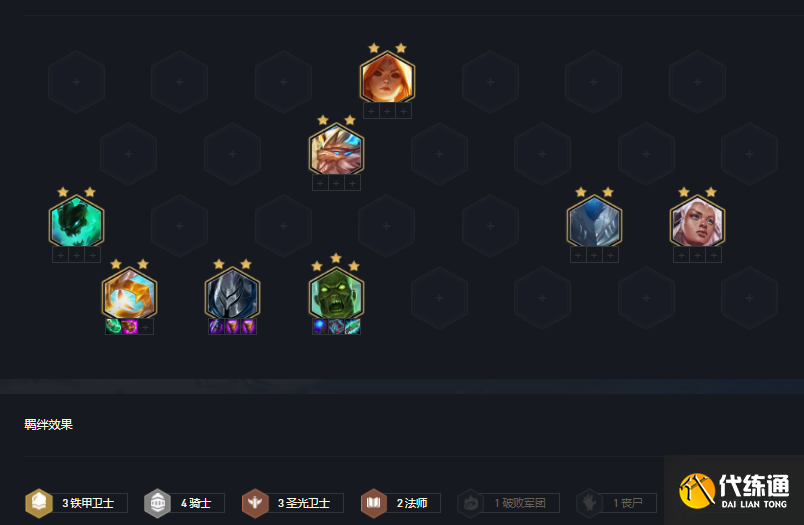 云顶之弈11.16铁骑法阵容攻略_云顶之弈攻略