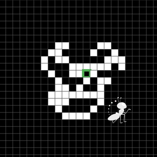 兰顿蚂蚁_细胞自动机