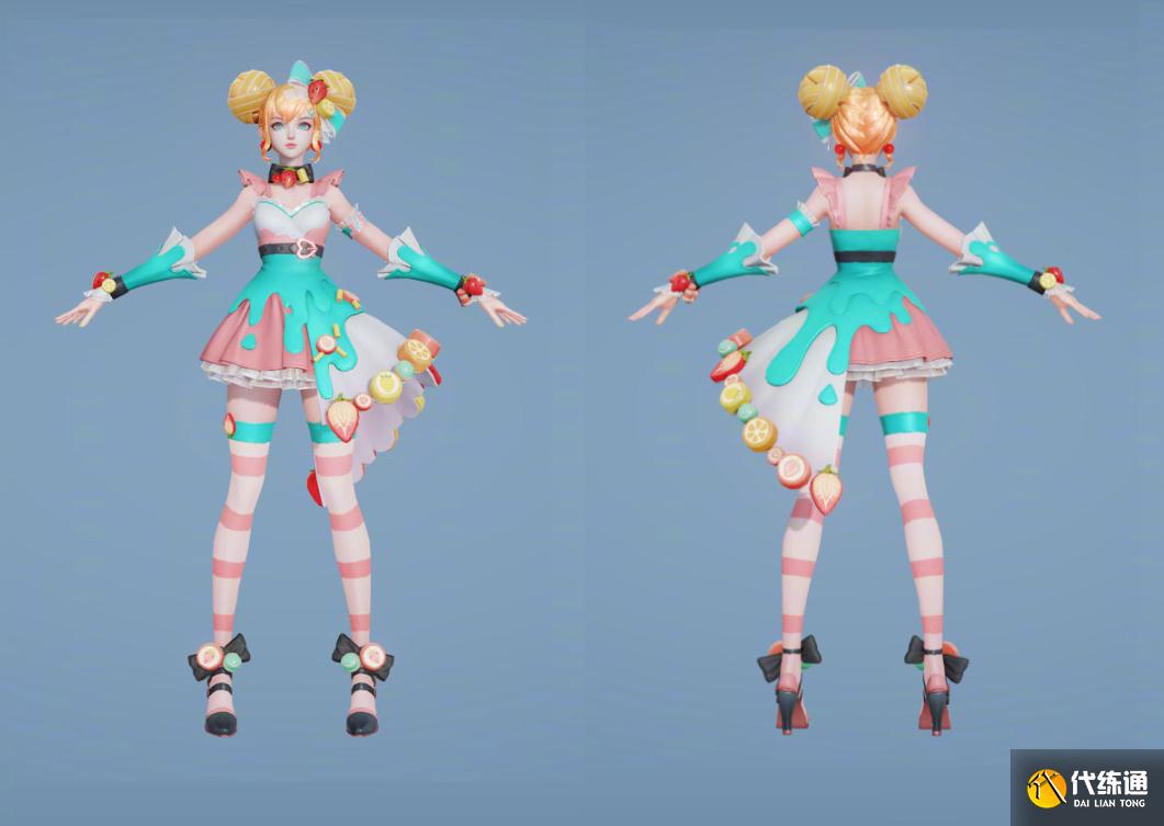 王者荣耀:水果甜心+世冠皮肤优化一览,工资装叠加bug即将修复