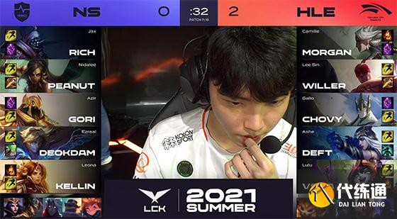 LOL-LCK:HLE摧枯拉朽3-0横扫NS,Chovy、Deft携手晋级S11世界赛