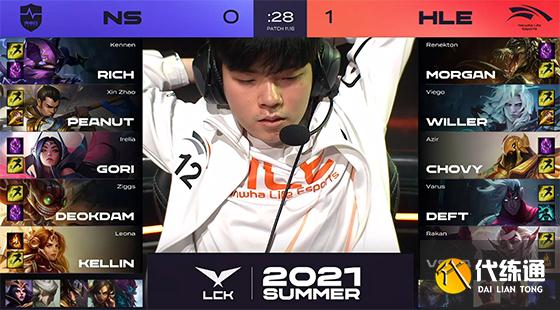 LOL-LCK:HLE摧枯拉朽3-0横扫NS,Chovy、Deft携手晋级S11世界赛