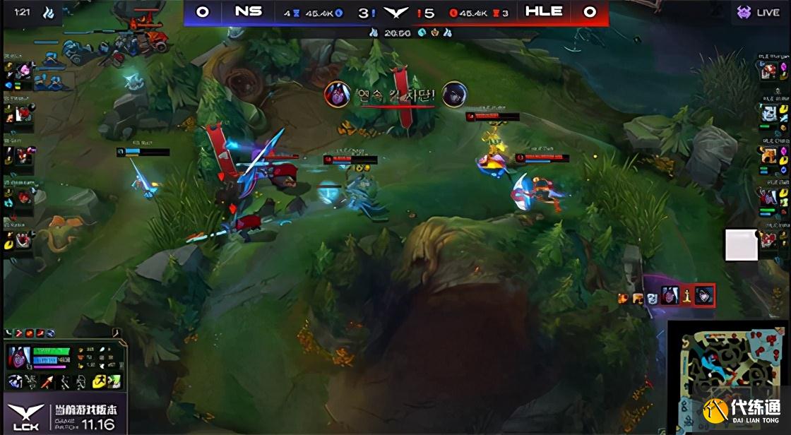 LOL-LCK:HLE摧枯拉朽3-0横扫NS,Chovy、Deft携手晋级S11世界赛