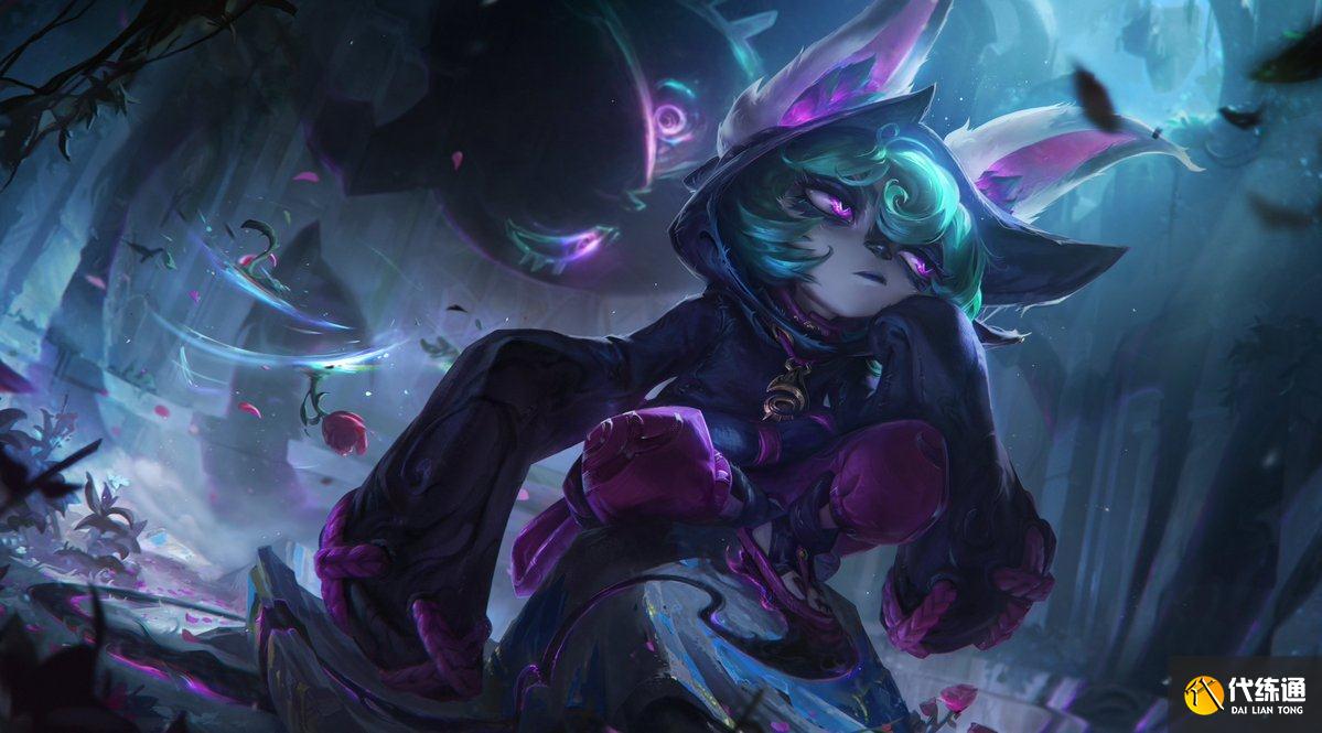 VEX新英雄原画揭秘_LOL新英雄技能曝光