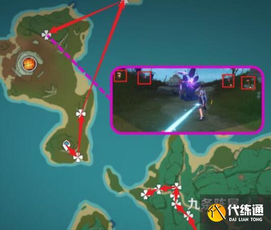 原神血斛采集路线分享攻略 原神血斛采集路线分享攻略