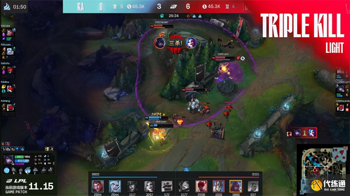 LOL-LPL:野王Tarzan凶悍节奏掌控全局,LNG