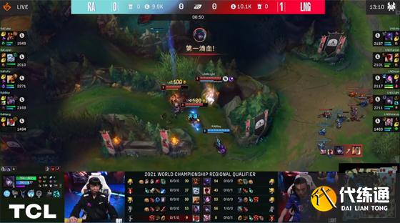 LOL-LPL:野王Tarzan凶悍节奏掌控全局,LNG