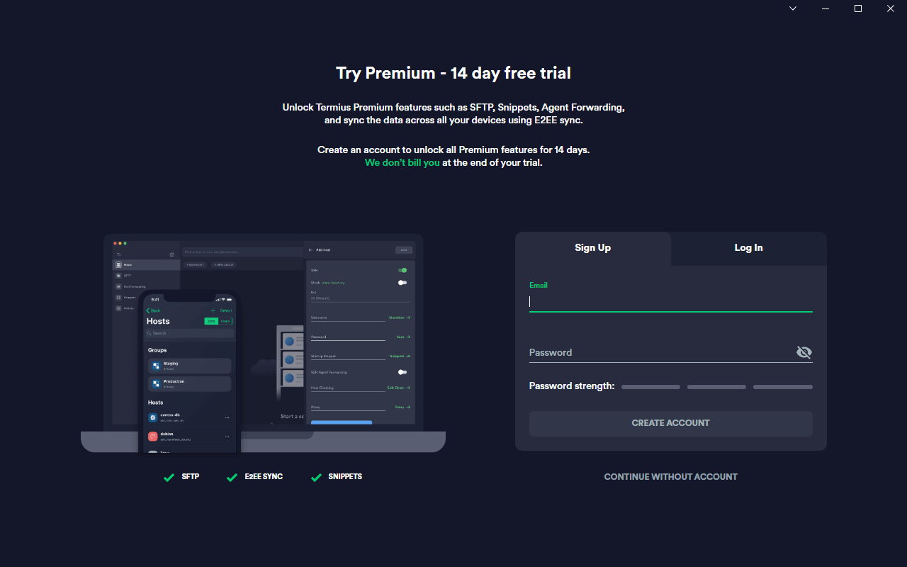 termius电脑版 termius桌面端