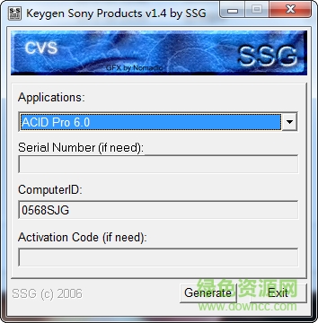 acid6.0注册软件 acid6.0注册机