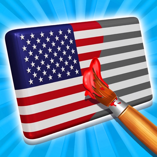 自主反应 旗 绘画 自己动手 游戏