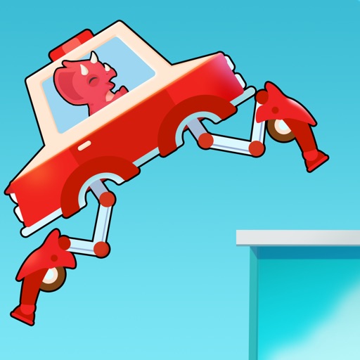 恐龙变形汽车 - 儿童创造力益智应用