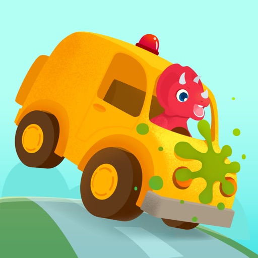 恐龙汽车 - 儿童涂色，儿童汽车和赛车益智应用