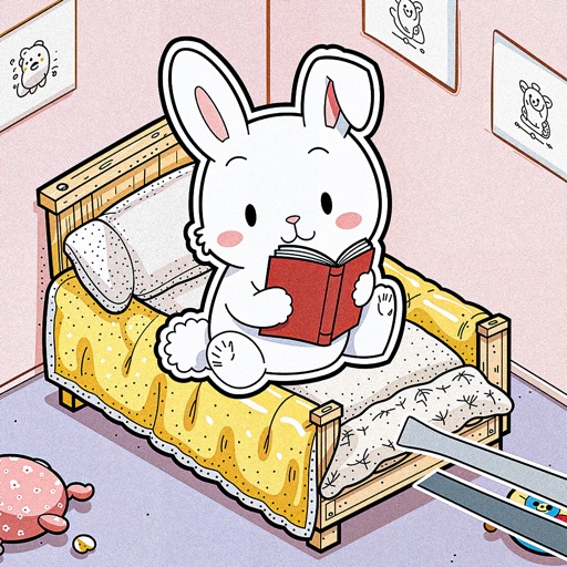 温馨贴纸房：家居拼图