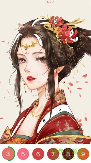 乐涂数字填色游戏