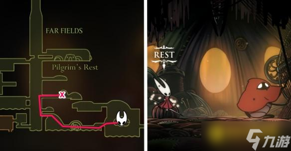 《空洞骑士丝之歌》远野怎么过-远野流程图文攻略