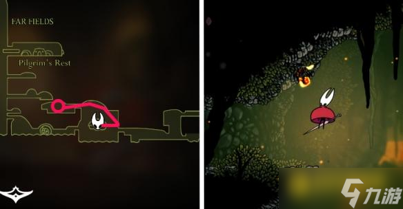 《空洞骑士丝之歌》远野怎么过-远野流程图文攻略