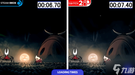 掌机PK!《空洞骑士:丝之歌》Switch2与SteamDeck画面对比