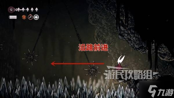 《空洞骑士丝之歌》罪途长椅位置及修复路线