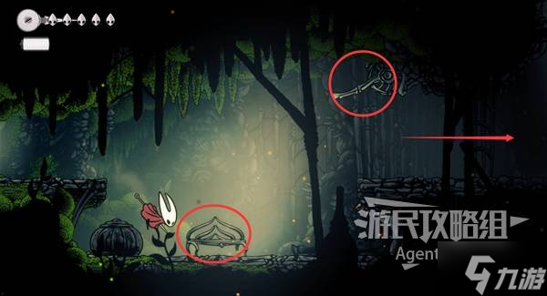 《空洞骑士丝之歌》地图商人位置