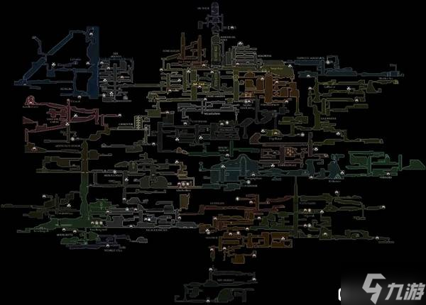 丝之歌与《空洞骑士》地图对比_空洞骑士丝之歌地图