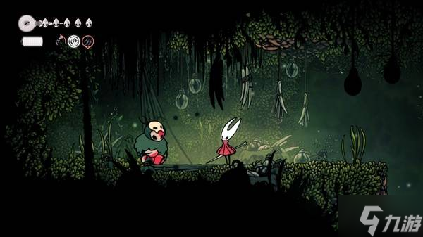 《空洞骑士丝之歌》猎者小径隐藏商人位置