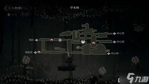 《空洞骑士丝之歌》前期4个免费面具位置