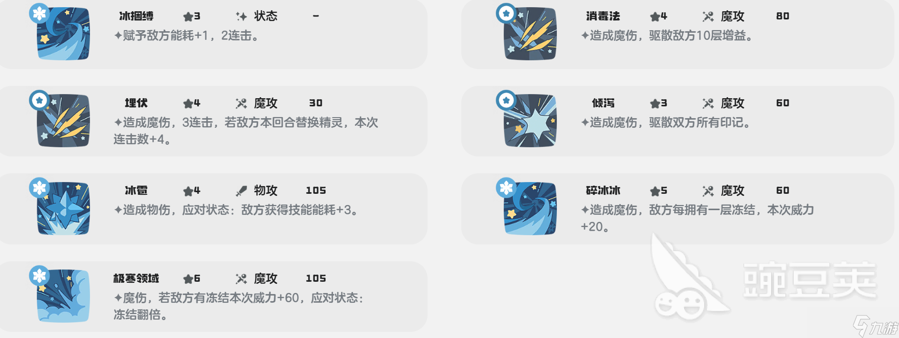 洛克王国世界雪顶布鲁斯技能特点