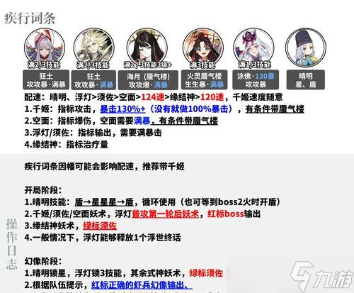 阴阳师9楼快速打怪方法?