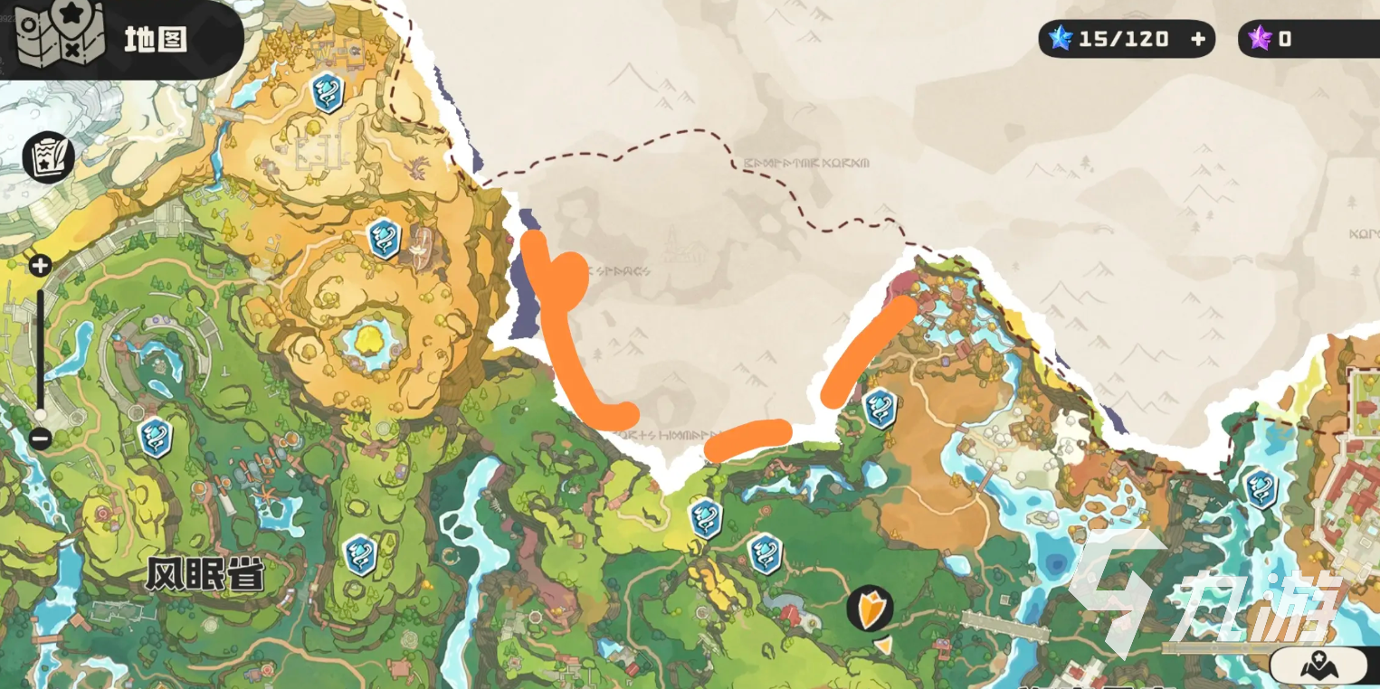 洛克王国世界地图全貌详解_洛克王国地图攻略