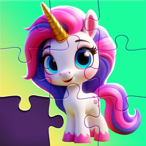 儿童益智游戏拼图和早教游戏